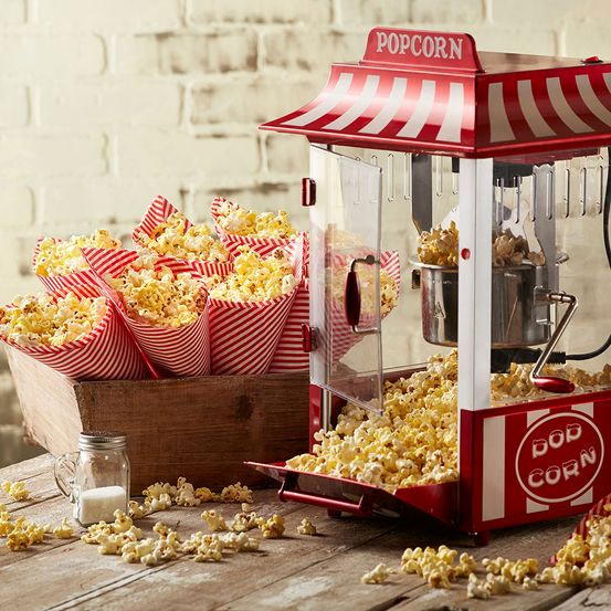 Popcornmaskine til børnefødselsdag